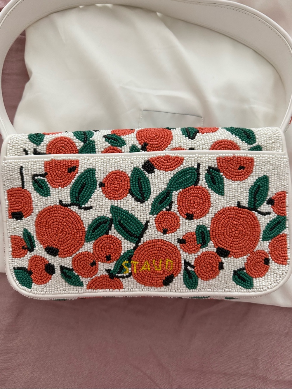 NWT STAUD Tommy Bag, Oranges - Picture 2 of 13